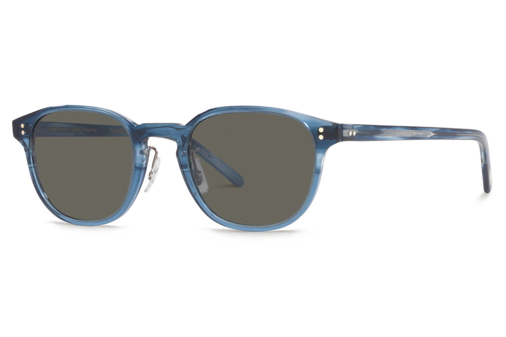 Oliver Peoples - Fairmont Sun-F (OV5219SM) Sunglasses Dark Blue VSB with Carbon Grey Lenses