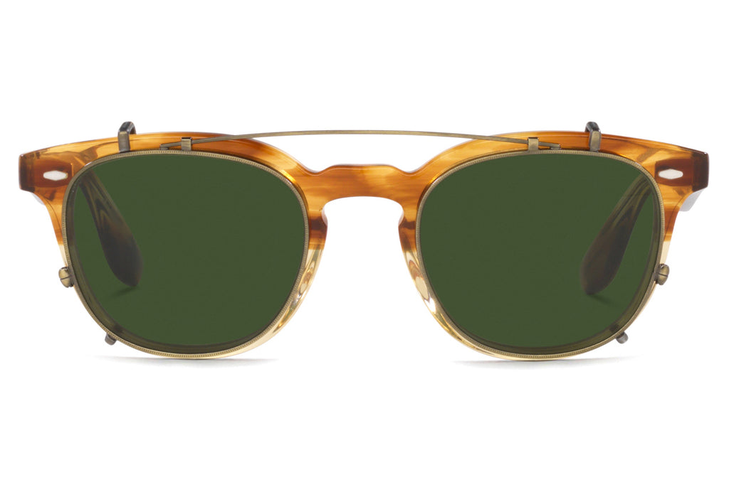 Oliver Peoples - Jep (OV5485M) Sunglasses Honey VSB with Green Lenses
