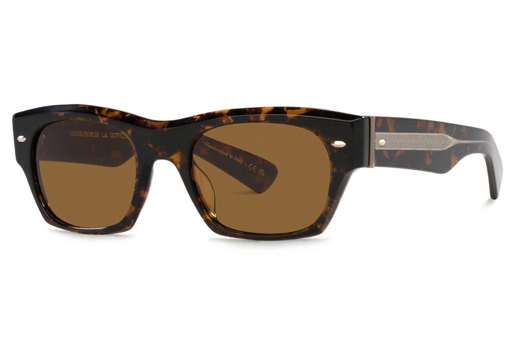 Oliver Peoples - Kasdan (OV5514SU) Sunglasses Walnut Tortoise with True Brown Lenses