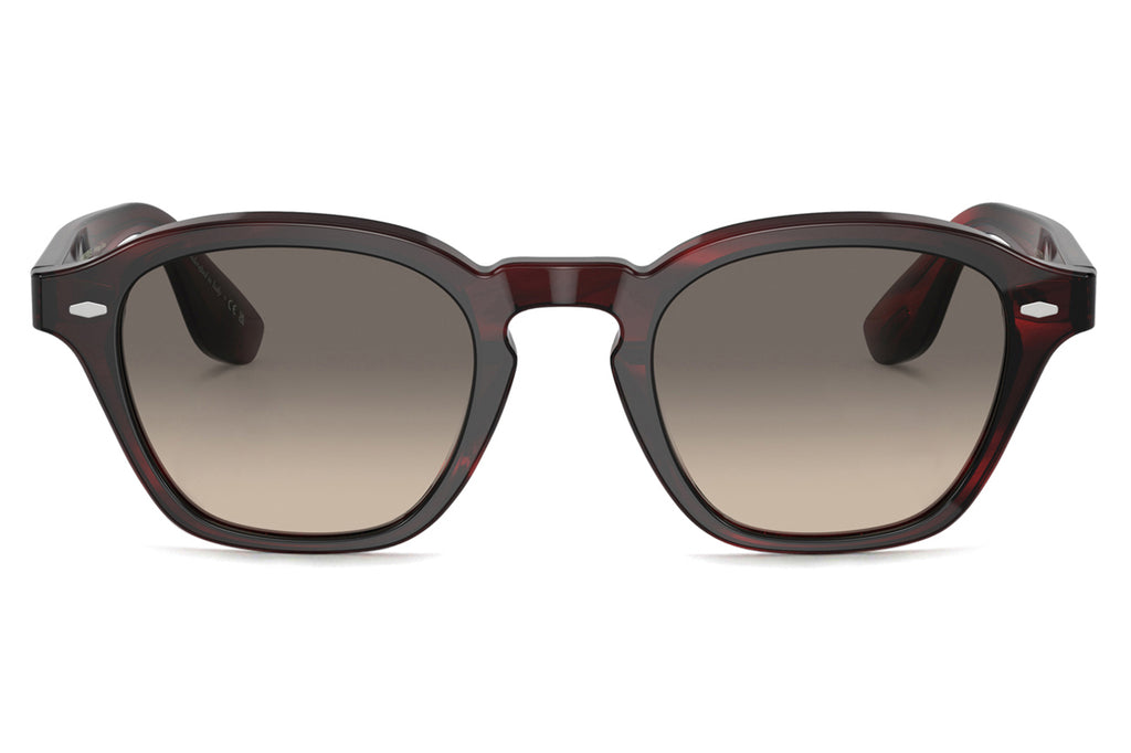 Oliver Peoples - Peppe (OV5517SU) Sunglasses Bordeaux Bark with Shale Gradient Lenses