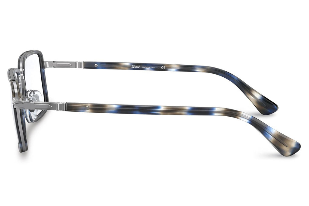 Persol - PO2473V Eyeglasses Gunmetal/Blue Grid (1099)