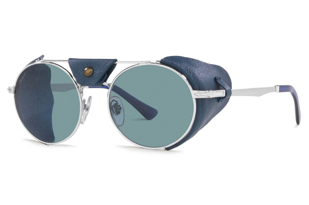 Persol - PO2496SZ Sunglasses Silver with Green Polar Lenses (1139P1)