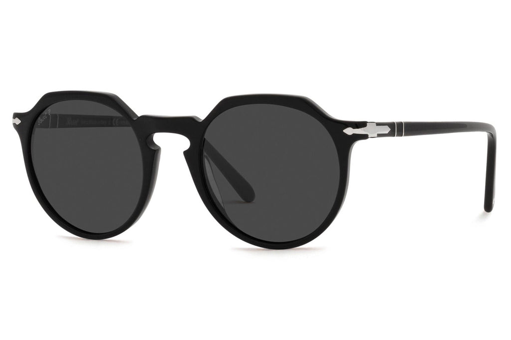 Persol - PO3281S Sunglasses Black with Dark Grey Polar Lenses (95/48)