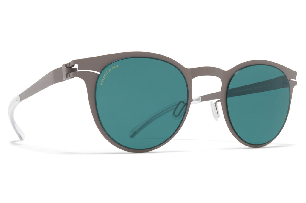 MYKITA - Riley Sunglasses Mole Grey with Polarized Pro Ocean Blue Lenses