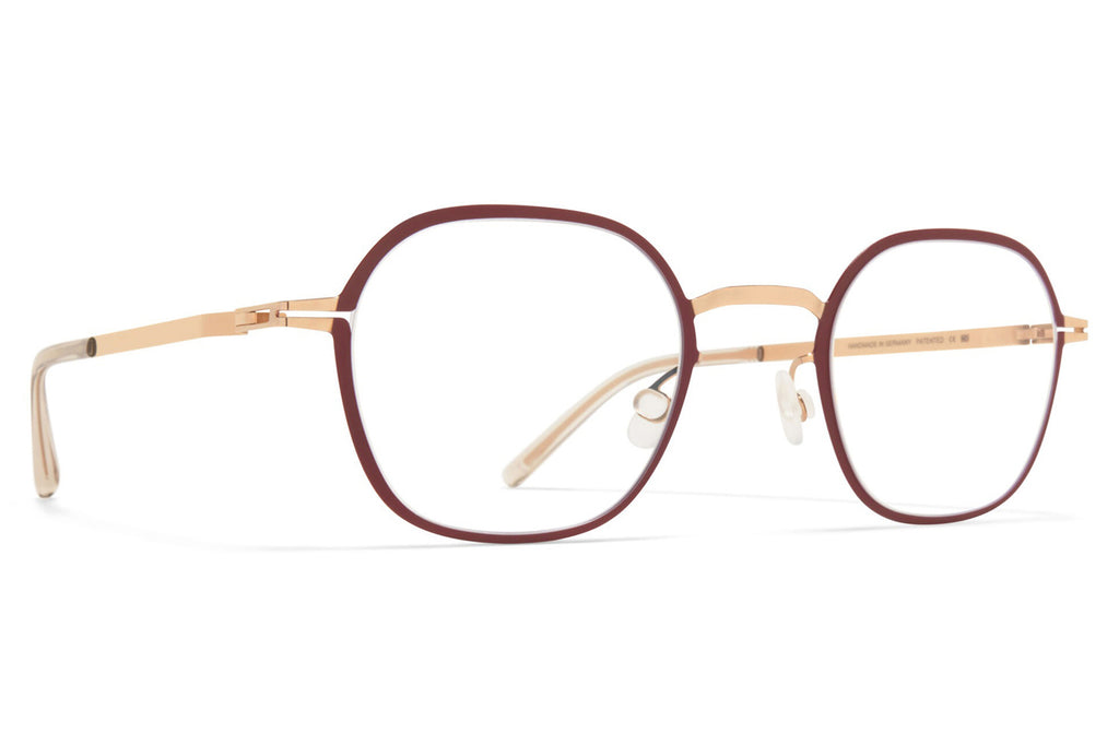 MYKITA® - Jes Eyeglasses Champagne Gold/Cranberry