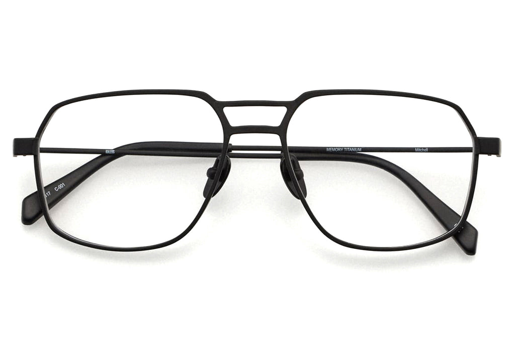 Kaleos Eyehunters - Mitchell Eyeglasses Matte Black