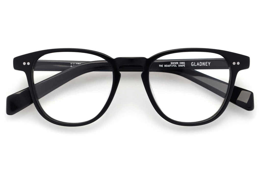 Kaleos Eyehunters - Gladney Eyeglasses Monochrome Black