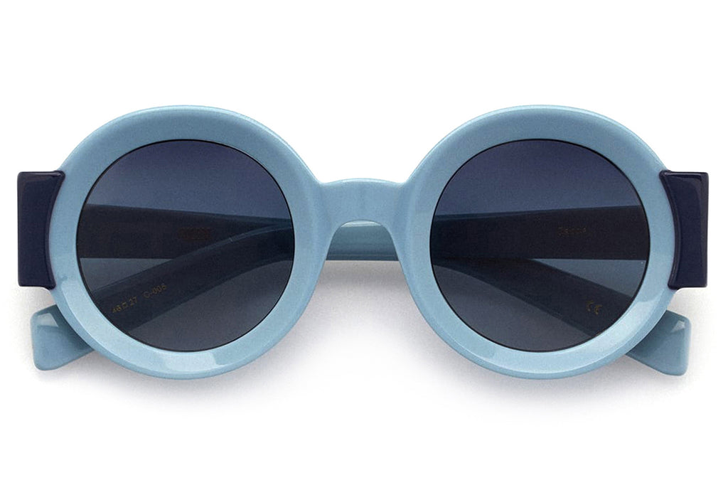 Kaleos Eyehunters - Cappa Sunglasses Light Blue/Blue
