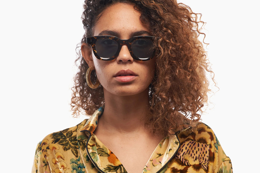 AKILA® Eyewear - Apollo Sunglasses Tokyo Tortoise w/ Viridian Lenses