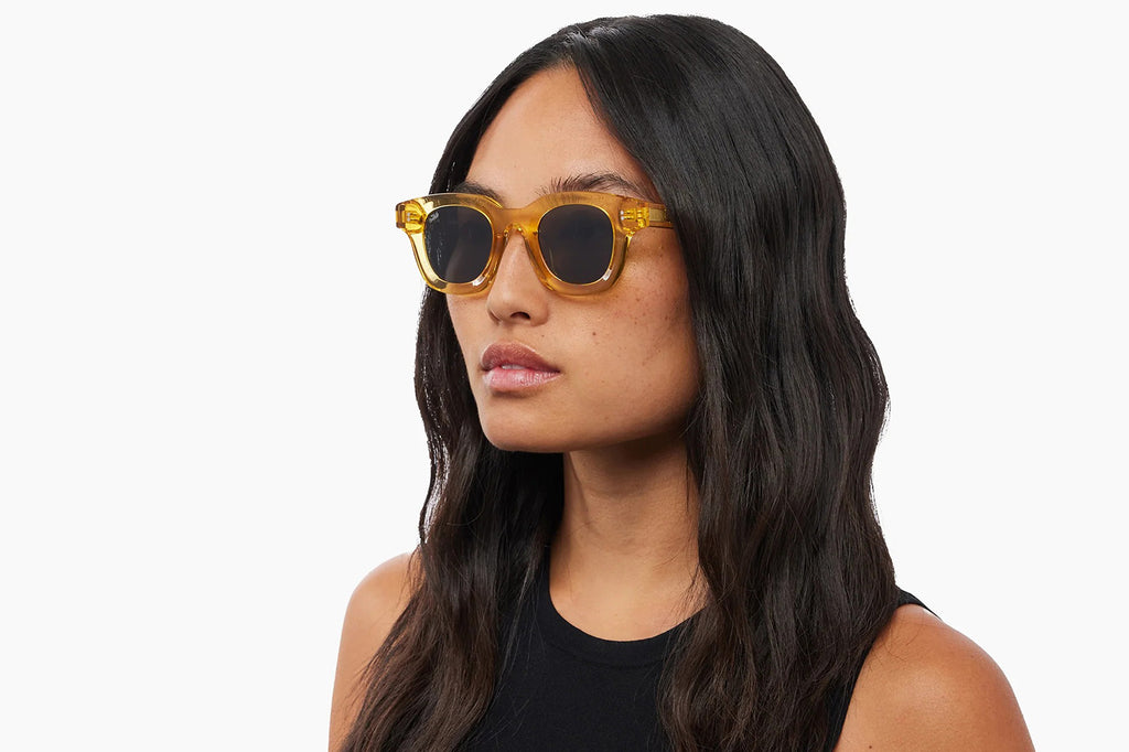 AKILA® Eyewear - Apollo Sunglasses Amber w/ Black Lenses