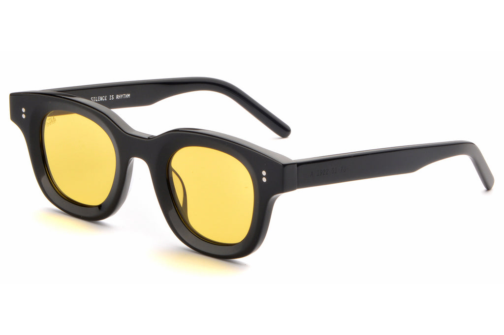 AKILA® Eyewear - Apollo Sunglasses Black w/ Yellow Lenses