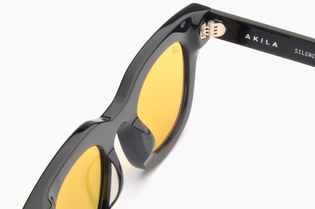 AKILA® Eyewear - Apollo Sunglasses Black w/ Yellow Lenses