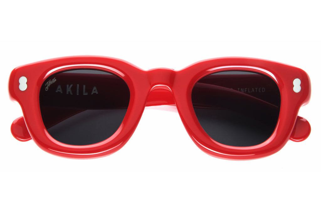 AKILA® Eyewear - Apollo_Inflated Sunglasses Red w/ Black Lenses