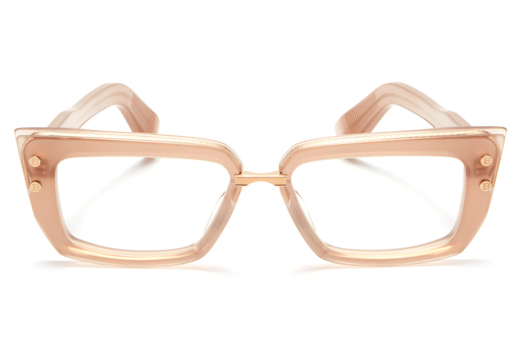 Balmain® Eyewear - Madame Eyeglasses Nude & White Gold