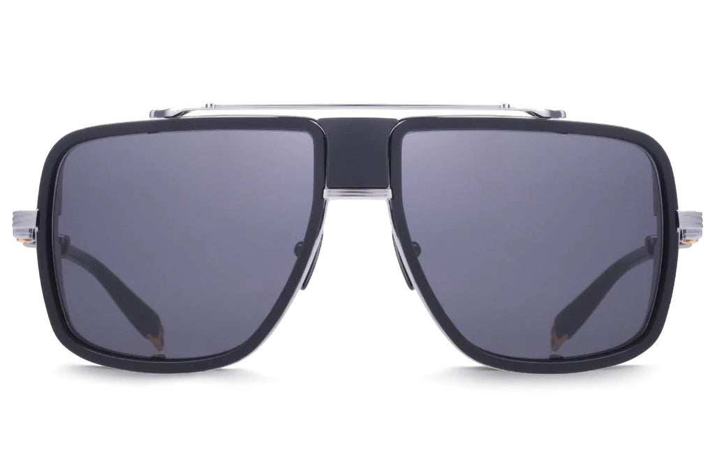 Balmain® Eyewear - O.R. Sunglasses Black Palladium & Matte Black with Dark Grey AR Lenses