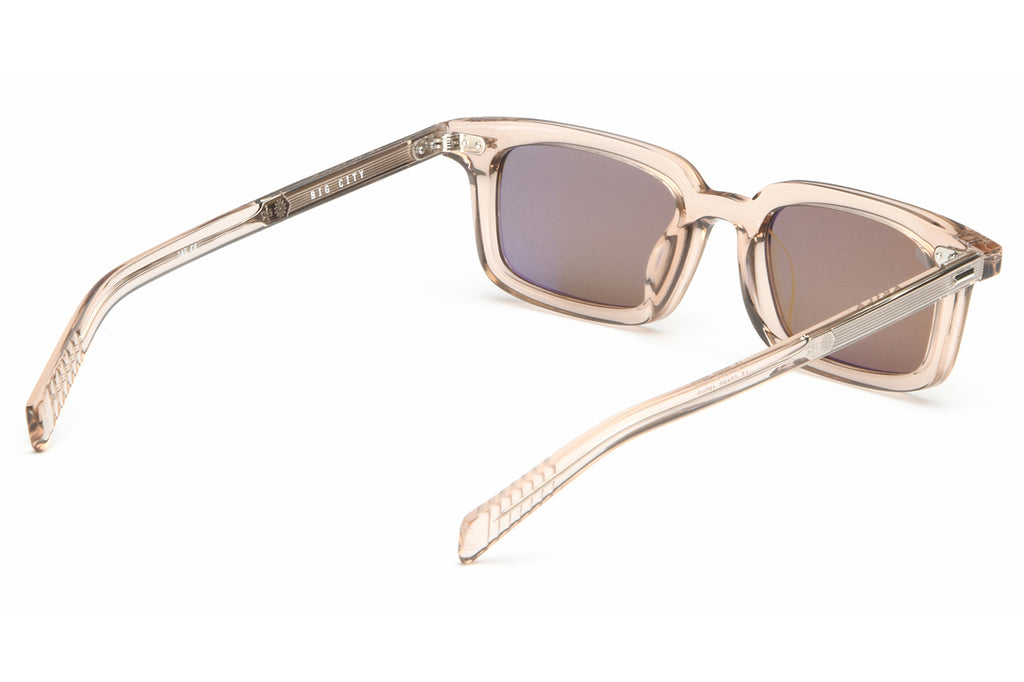 AKILA® Eyewear - Big City Sunglasses Beige w/ Brown Lenses