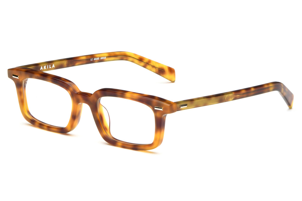 AKILA® Eyewear - Big City Eyeglasses Yellow Tortoise