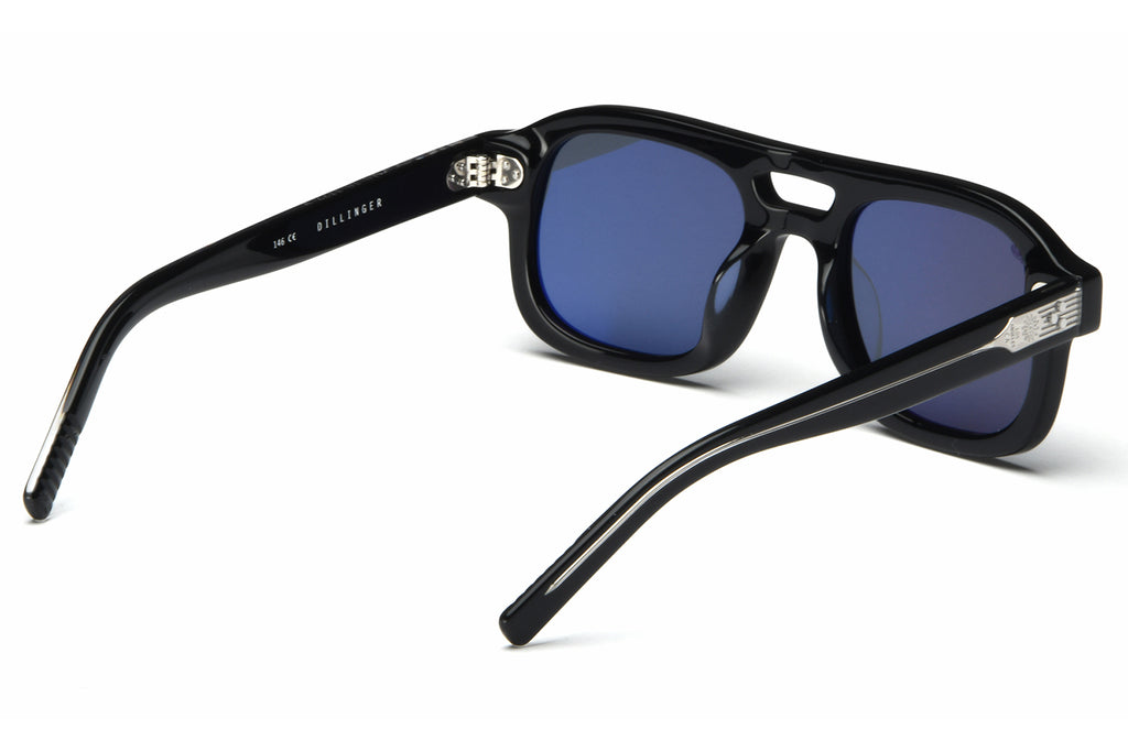 AKILA® Eyewear - Dillinger Sunglasses Black w/ Black Lenses