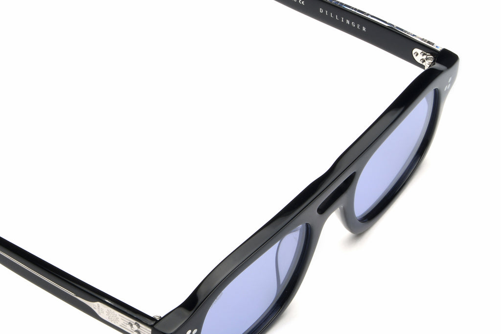 AKILA® Eyewear - Dillinger Sunglasses Black w/ Lavender Lenses