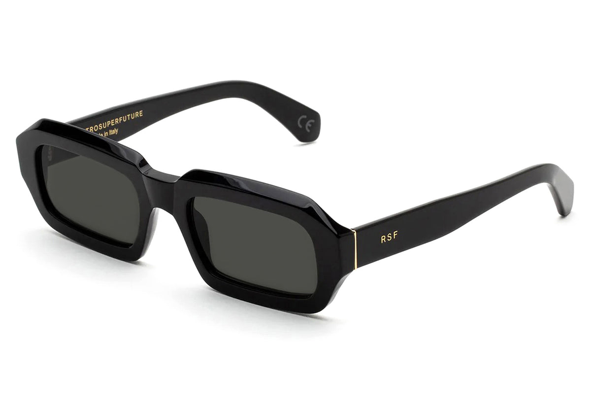 Future Bound Wraparound Sunglasses - Black Frame with Smoke Single Lens