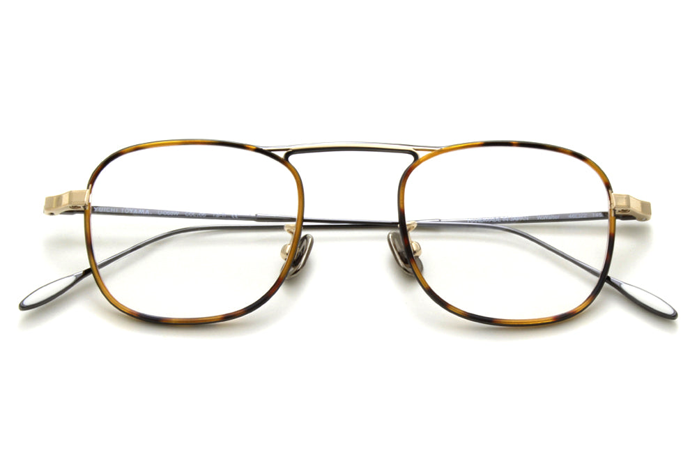 Yuichi Toyama - Walter (U-068) Eyeglasses Metal Gray/Brown Demi