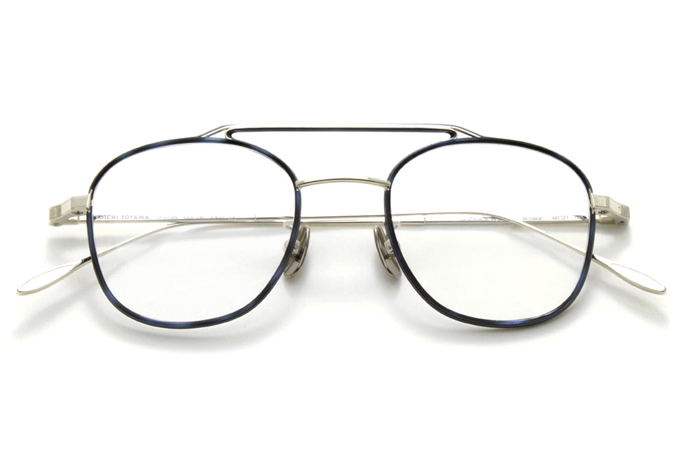 Yuichi Toyama - Oskar (U-073) Eyeglasses Silver/Gray/Blue Demi