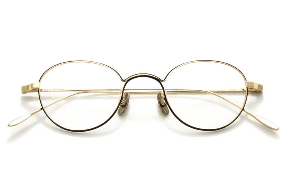 Yuichi Toyama - Grunow (U-079) Eyeglasses Gold/Black