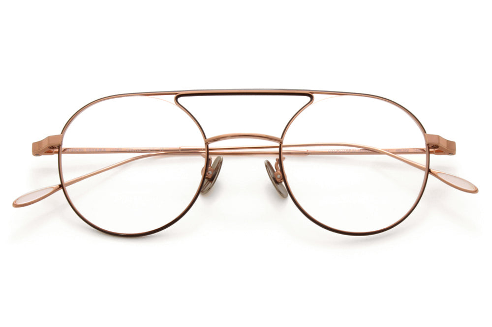 Yuichi Toyama - Hannes (U-067) Eyeglasses Rose Gold/Brown