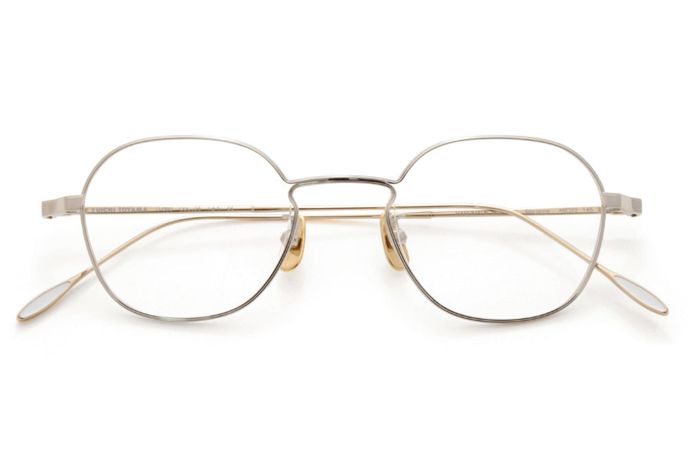 Yuichi Toyama - Marianne (U-090) Eyeglasses Silver/Gold