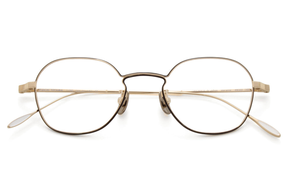 Yuichi Toyama - Marianne (U-090) Eyeglasses Gold/Black