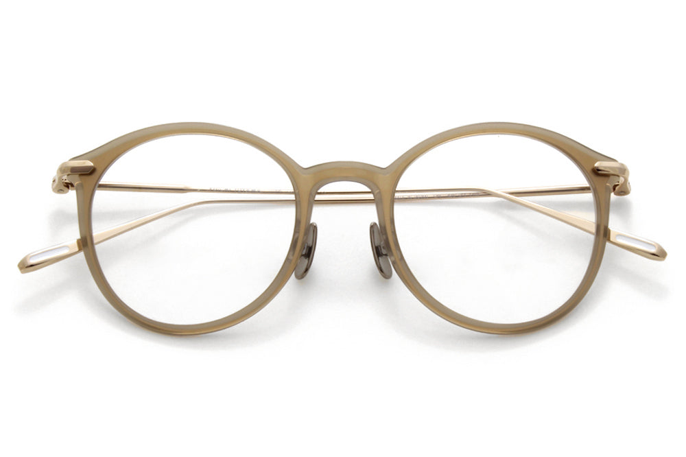 Yuichi Toyama - Lily (U-096) Eyeglasses Gold/Brown