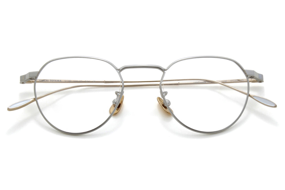 Yuichi Toyama - Joost (U-100) Eyeglasses Silver/Gold