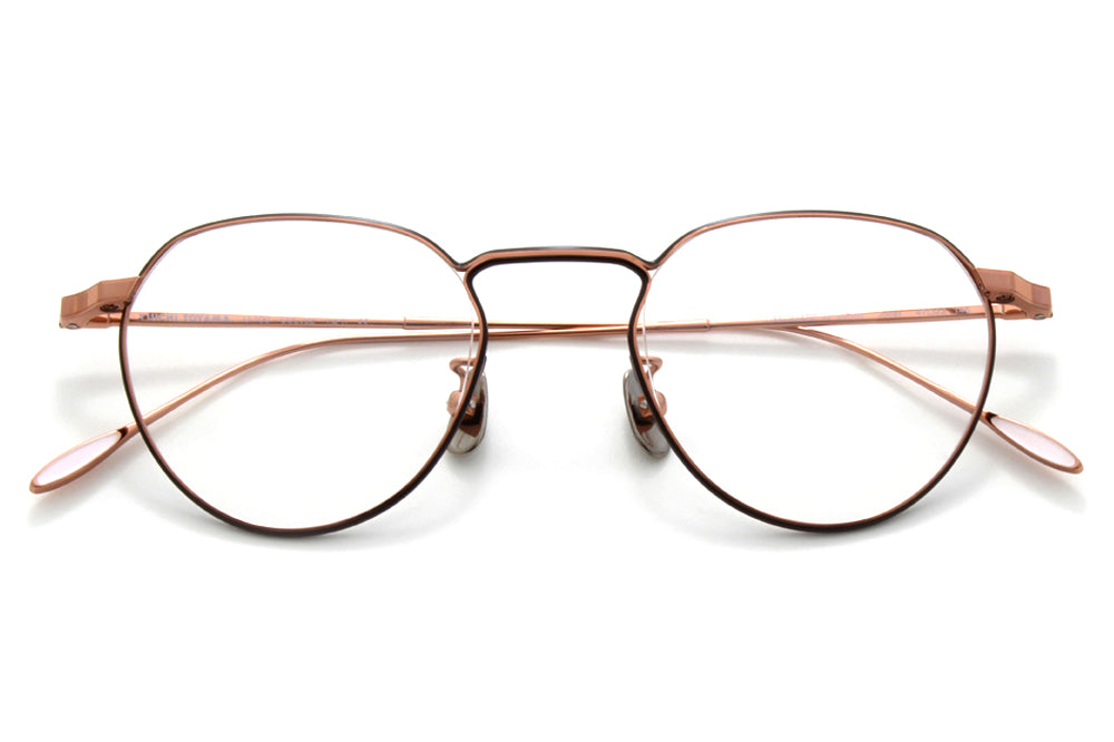 Yuichi Toyama - Joost (U-100) Eyeglasses Rose Gold/Brown