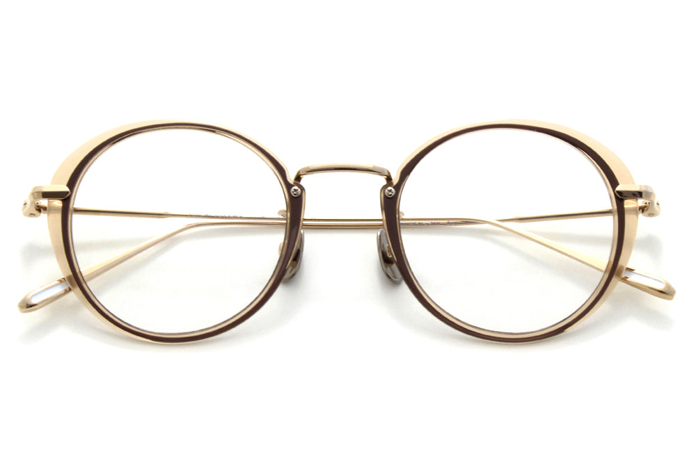 Yuichi Toyama - Ava (U-105) Eyeglasses Gold/Beige