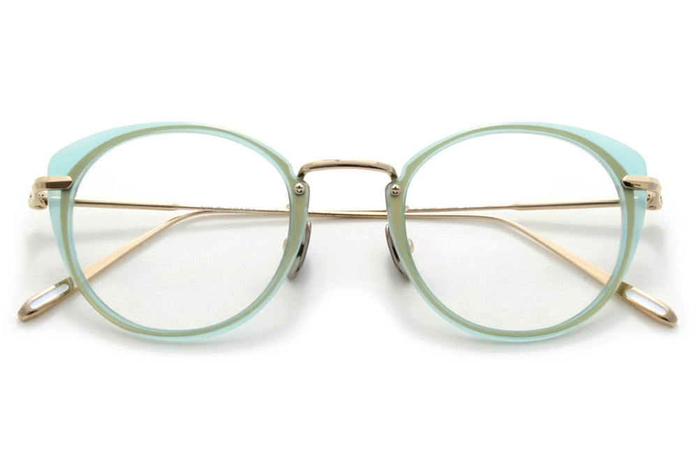 Yuichi Toyama - Olivia (U-106) Eyeglasses Gold/Green