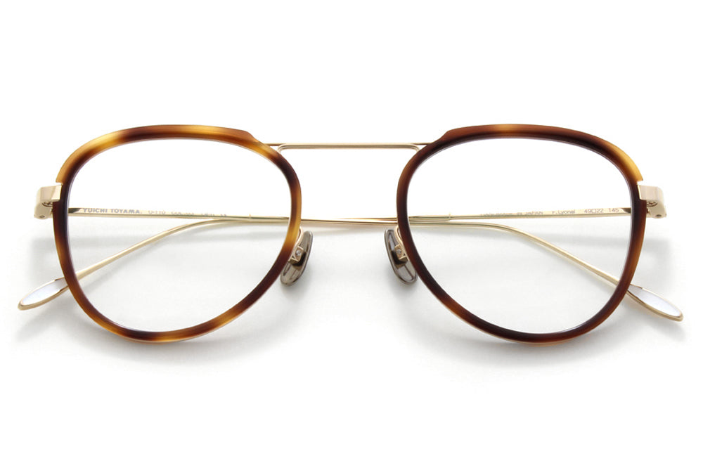 Yuichi Toyama - F.Lyonel (U-110) Eyeglasses Gold/Tortoise