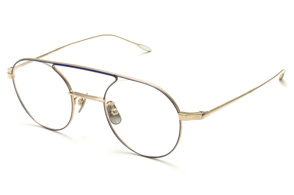 Yuichi Toyama - Hannes (U-067) Eyeglasses Gold/Blue