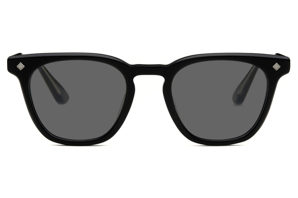 Lunetterie Générale - Amour Propre Sunglasses Black/14k Gold with Grey Lenses (Col.l)