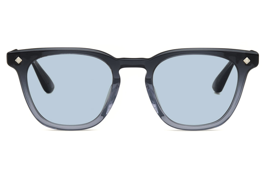Lunetterie Générale - Amour Propre Sunglasses Gradient Grey Crystal with Light Blue Lenses (Col.lV)