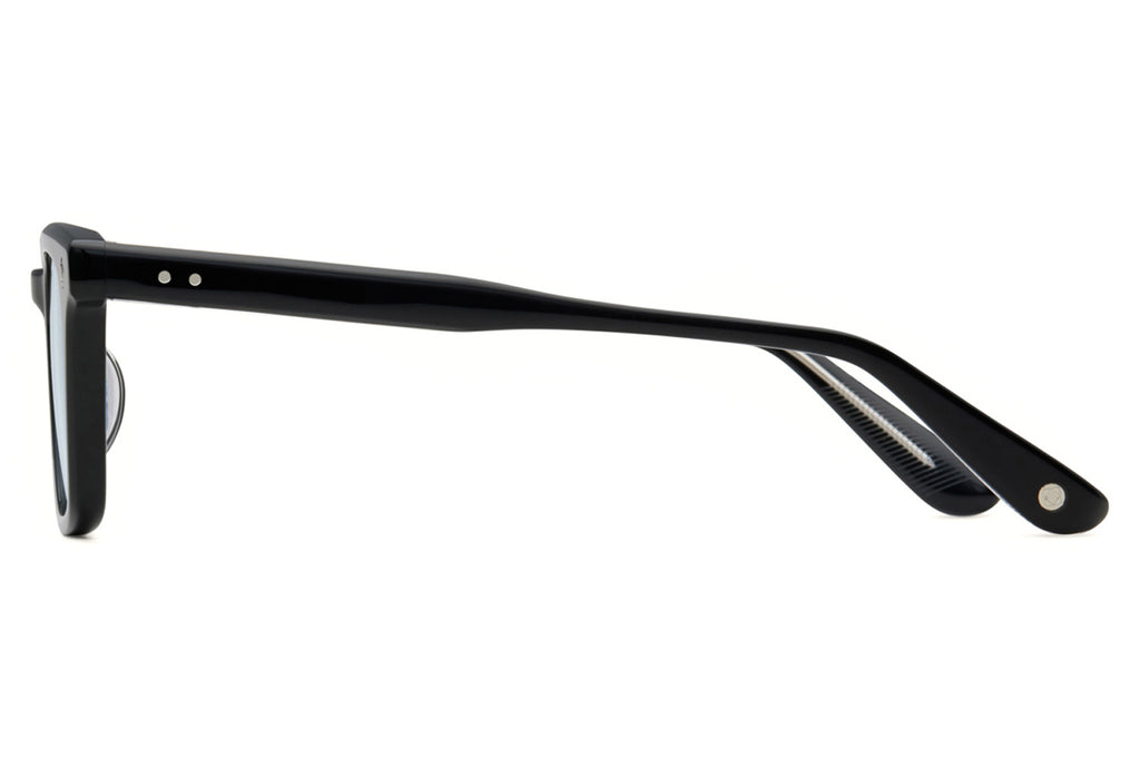 Lunetterie Générale - Architect Sunglasses Black/Palladium with Light Blue Lenses (Col.l)