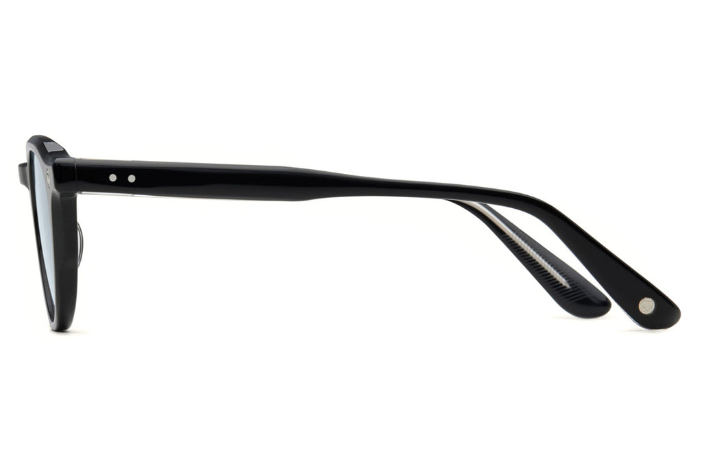 Lunetterie Générale - Enfant Terrible Sunglasses Black/Palladium with Light Blue Lenses (Col.l)