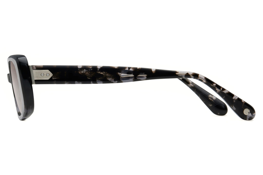 Lunetterie Générale - Muse Sunglasses Light Tortoise/Palladium with Gradient Brown Lenses (Col.ll)