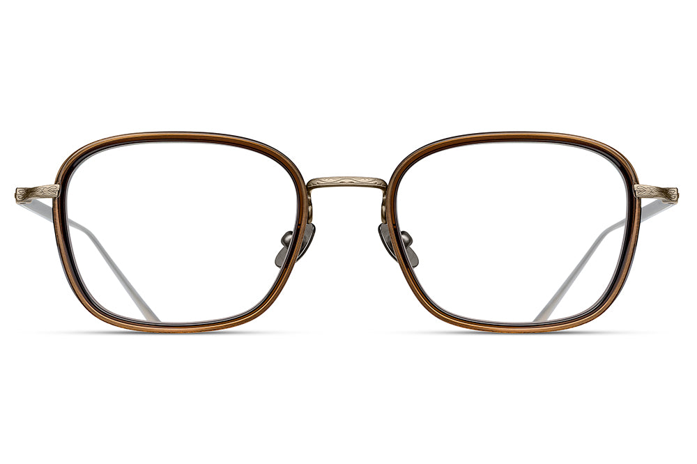 Matsuda Eyewear - M3075 Eyeglasses Taupe/Glossy Gold