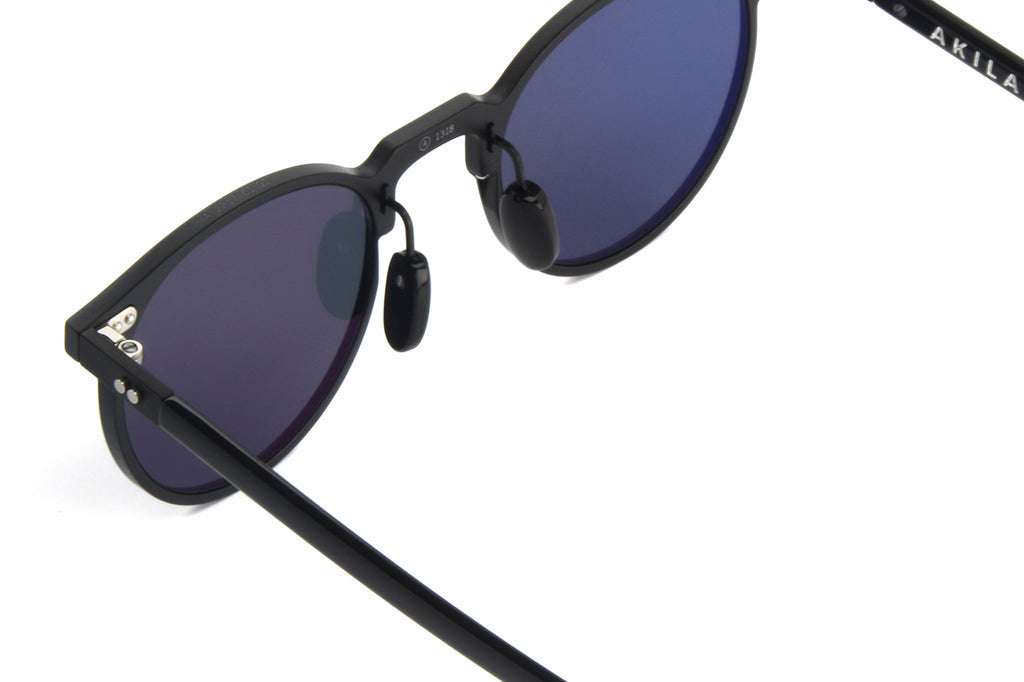 AKILA® Eyewear - Orchid Sunglasses Matte Black w/ Black Lenses