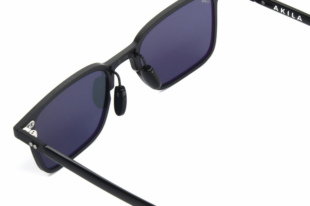 AKILA® Eyewear - Sentinel Sunglasses Matte Black w/ Black Lenses