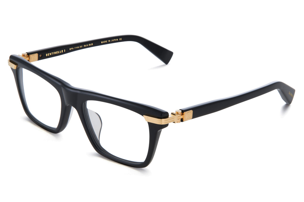 Balmain® Eyewear - Sentinelle-I Eyeglasses Black & Gold