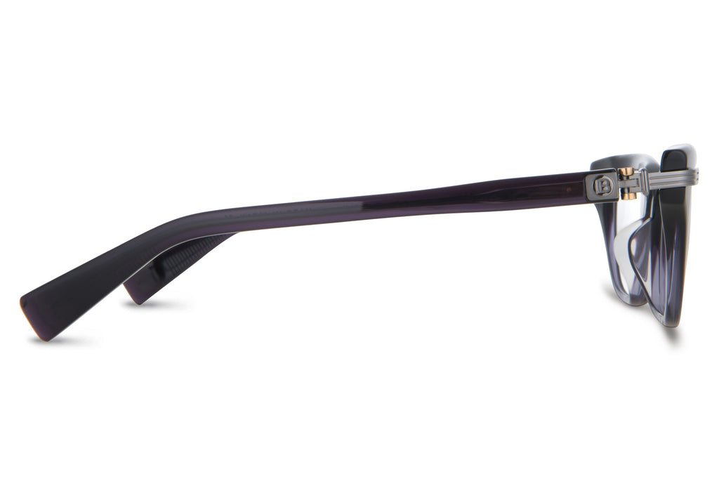 Balmain® Eyewear - Sentinelle-II Eyeglasses Black/Matte Black & Light Purple