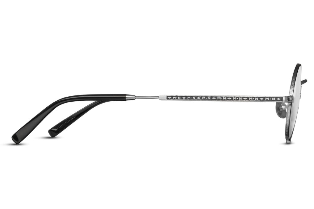 Matsuda - 10103H Eyeglasses Palladium White - Matte Black