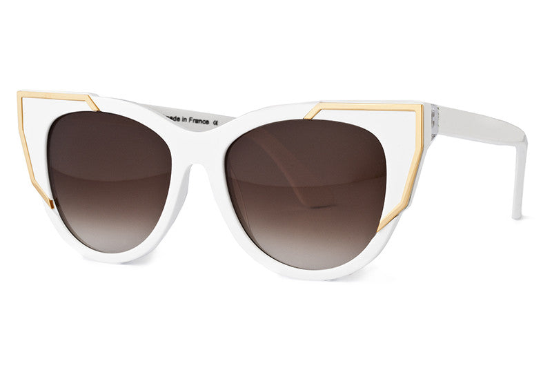Thierry Lasry - Butterscotchy Sunglasses White & Gold (000)