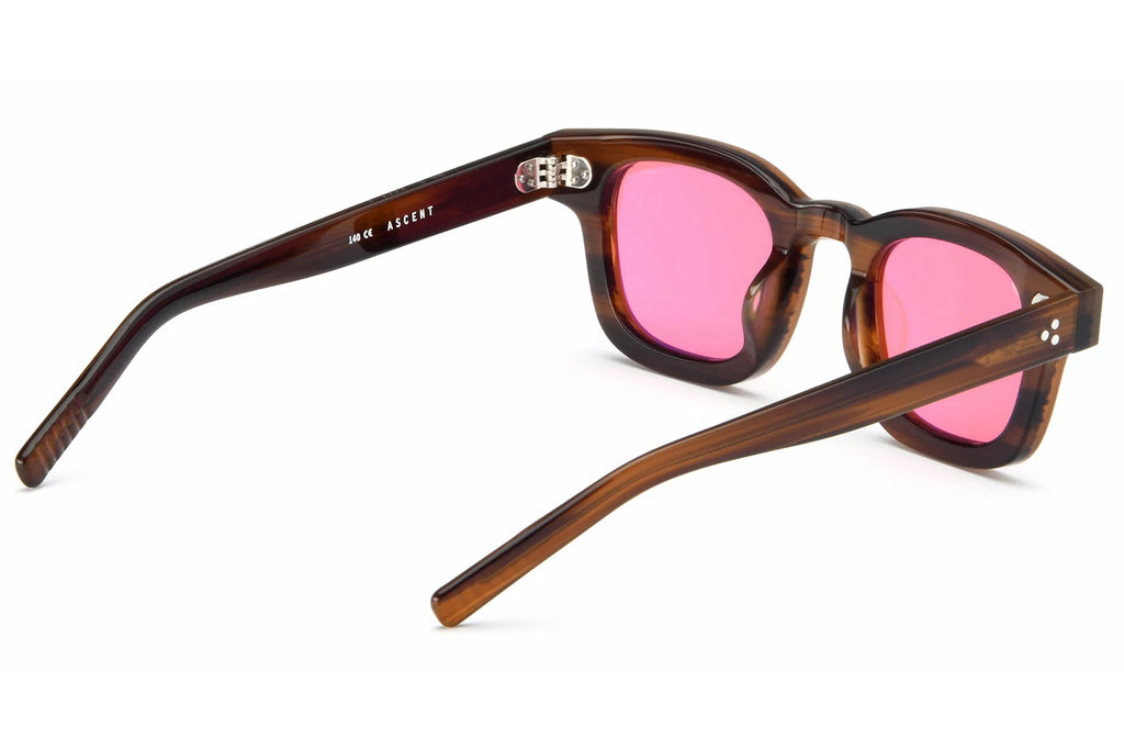 AKILA® Eyewear - Ascent Sunglasses Havana w/ Rose Lenses